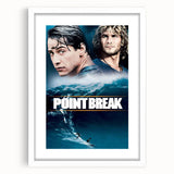 1990s Vintage Movie Poster – Classic 90s Film Art of Point Break