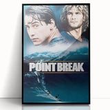 1990s Vintage Movie Poster – Classic 90s Film Art of Point Break
