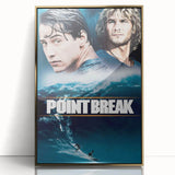1990s Vintage Movie Poster – Classic 90s Film Art of Point Break