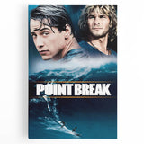 1990s Vintage Movie Poster – Classic 90s Film Art of Point Break