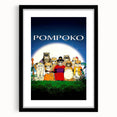 1990s Vintage Movie Poster – Classic 90s Film Art of Pom Poko