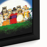 1990s Vintage Movie Poster – Classic 90s Film Art of Pom Poko