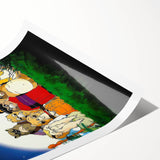 1990s Vintage Movie Poster – Classic 90s Film Art of Pom Poko