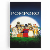 1990s Vintage Movie Poster – Classic 90s Film Art of Pom Poko