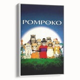 1990s Vintage Movie Poster – Classic 90s Film Art of Pom Poko