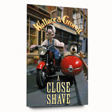 1990s Vintage Movie Poster - Classic 90s Film Art - Wallace & Gromit