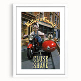 1990s Vintage Movie Poster - Classic 90s Film Art - Wallace & Gromit