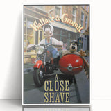 1990s Vintage Movie Poster - Classic 90s Film Art - Wallace & Gromit