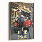 1990s Vintage Movie Poster - Classic 90s Film Art - Wallace & Gromit