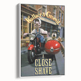 1990s Vintage Movie Poster - Classic 90s Film Art - Wallace & Gromit