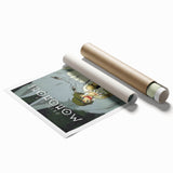 1990s Vintage Movie Poster – Classic 90s Film Art of Princess Mononoke