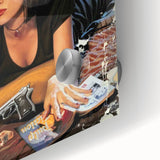 1990s Vintage Movie Poster – Classic 90s Film Art of Pulp Fiction