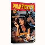 1990s Vintage Movie Poster – Classic 90s Film Art of Pulp Fiction