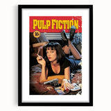 1990s Vintage Movie Poster – Classic 90s Film Art of Pulp Fiction