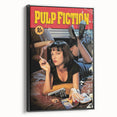 1990s Vintage Movie Poster – Classic 90s Film Art of Pulp Fiction