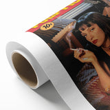 1990s Vintage Movie Poster – Classic 90s Film Art of Pulp Fiction
