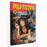 1990s Vintage Movie Poster – Classic 90s Film Art of Pulp Fiction