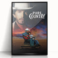 1990s Vintage Movie Poster – Classic 90s Film Art of Pure Country
