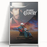 1990s Vintage Movie Poster – Classic 90s Film Art of Pure Country