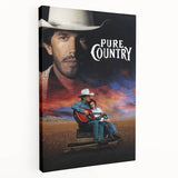 1990s Vintage Movie Poster – Classic 90s Film Art of Pure Country