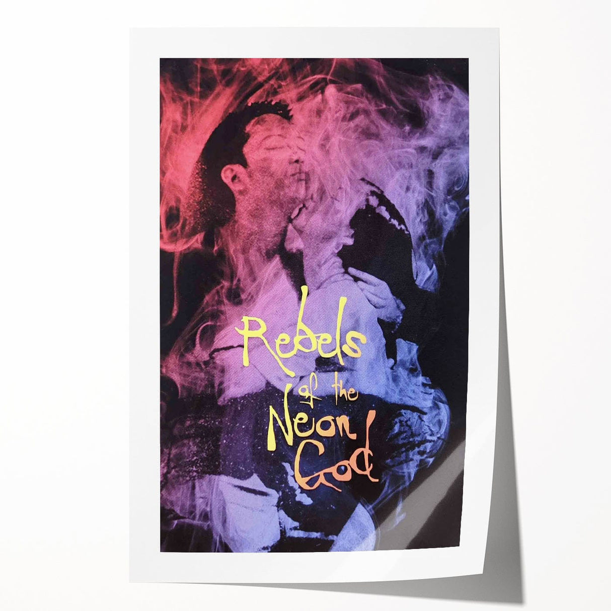 1990s Vintage Movie Poster – Rebels of the Neon God Retro Film Art