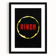 Ringu 1990s Vintage Movie Poster | Classic 90s Film Art