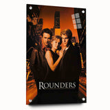Rounders 1990s Vintage Movie Poster | Classic 90s Film Art