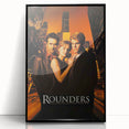 Rounders 1990s Vintage Movie Poster | Classic 90s Film Art