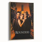 Rounders 1990s Vintage Movie Poster | Classic 90s Film Art