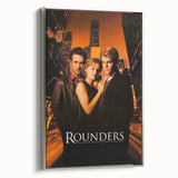 Rounders 1990s Vintage Movie Poster | Classic 90s Film Art