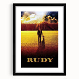 Rudy 1990s Vintage Movie Poster | Classic 90s Film Art