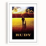 Rudy 1990s Vintage Movie Poster | Classic 90s Film Art