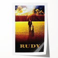 Rudy 1990s Vintage Movie Poster | Classic 90s Film Art