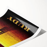 Rudy 1990s Vintage Movie Poster | Classic 90s Film Art