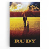 Rudy 1990s Vintage Movie Poster | Classic 90s Film Art