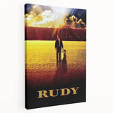 Rudy 1990s Vintage Movie Poster | Classic 90s Film Art