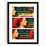 Run Lola Run 1990s Vintage Movie Poster | Classic 90s Film Art