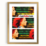 Run Lola Run 1990s Vintage Movie Poster | Classic 90s Film Art