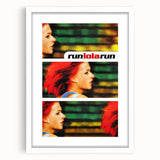 Run Lola Run 1990s Vintage Movie Poster | Classic 90s Film Art