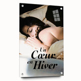 1990s Vintage Movie Poster - Classic 90s Film Art - Un Cœur en Hiver