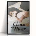 1990s Vintage Movie Poster - Classic 90s Film Art - Un Cœur en Hiver