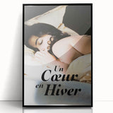 1990s Vintage Movie Poster - Classic 90s Film Art - Un Cœur en Hiver