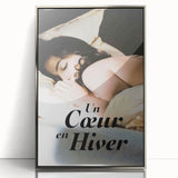 1990s Vintage Movie Poster - Classic 90s Film Art - Un Cœur en Hiver