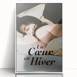 1990s Vintage Movie Poster - Classic 90s Film Art - Un Cœur en Hiver