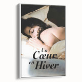 1990s Vintage Movie Poster - Classic 90s Film Art - Un Cœur en Hiver