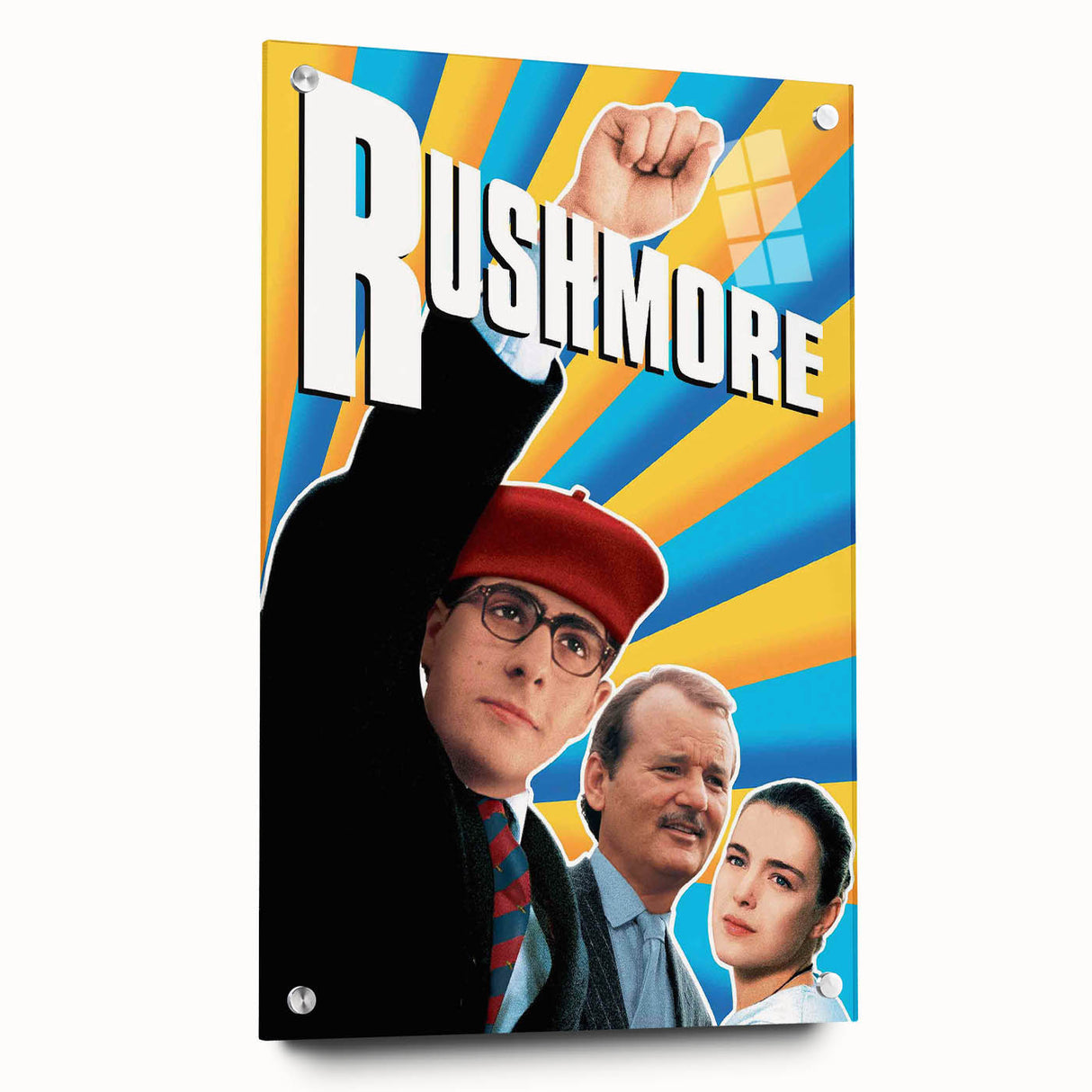 Rushmore 1990s Vintage Movie Poster | Classic 90s Film Art