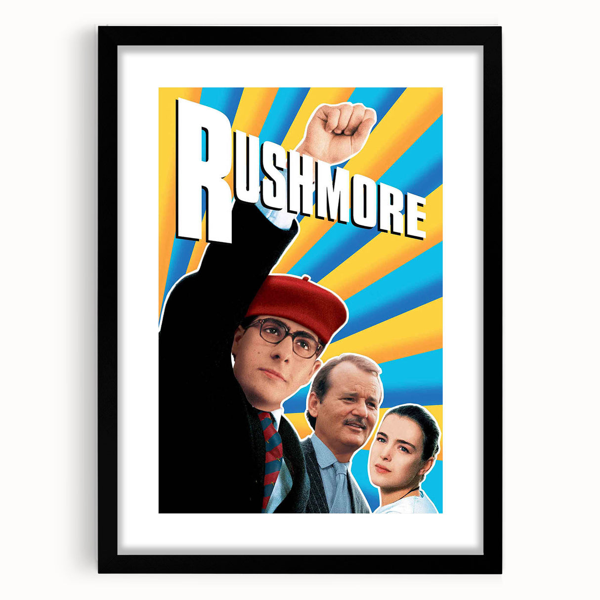Rushmore 1990s Vintage Movie Poster | Classic 90s Film Art