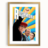 Rushmore 1990s Vintage Movie Poster | Classic 90s Film Art