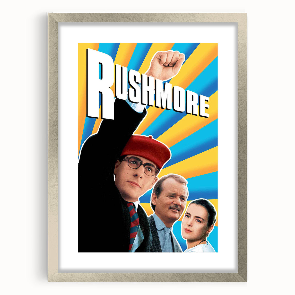 Rushmore 1990s Vintage Movie Poster | Classic 90s Film Art