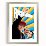 Rushmore 1990s Vintage Movie Poster | Classic 90s Film Art